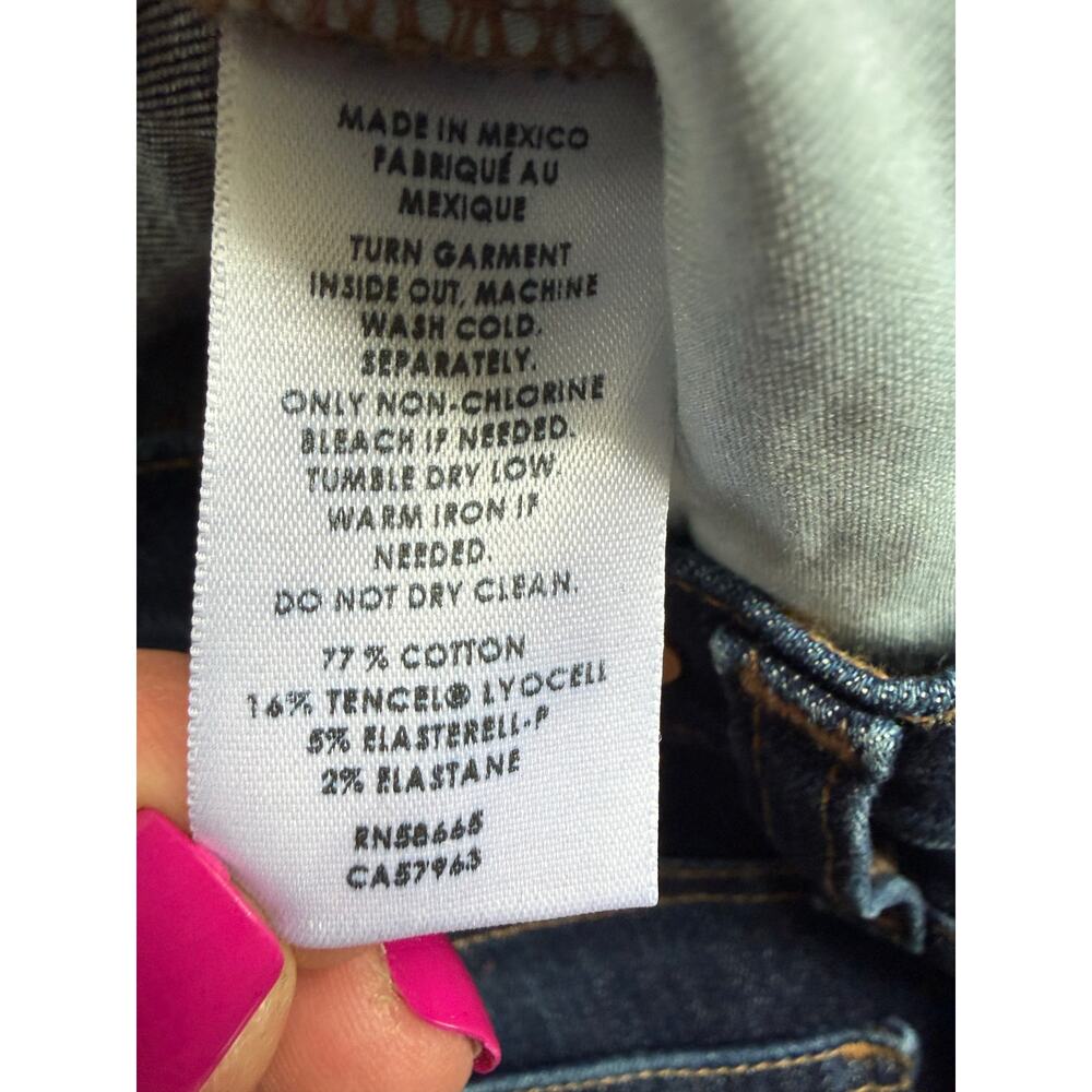 Caslon Dark Wash Skinny Jeans NWOT Size 27 - Picture 6 of 7